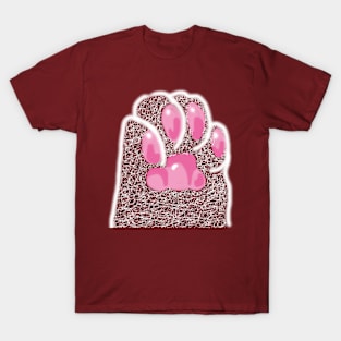 Cute cats t-shirts, cute cat's  jelly foot, funny cats feet T-Shirt
